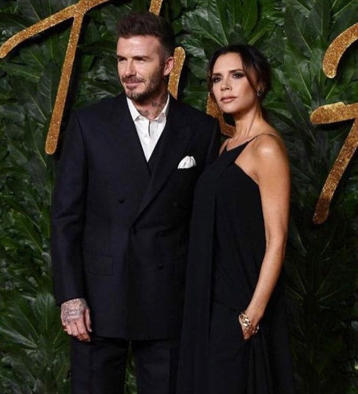 Victoria y David Beckham