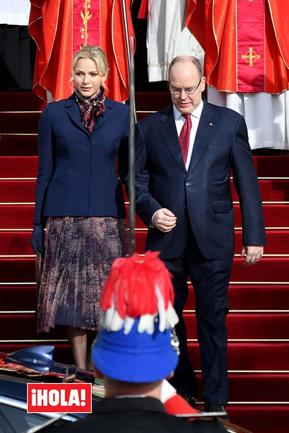 Alberto y Charlene de Mónaco