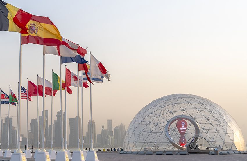 Catar, Oriente Medio, Mundial de Fútbol