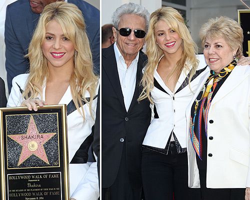 Shakira recibe su Estrella en el Paseo de la Fama de Hollywood