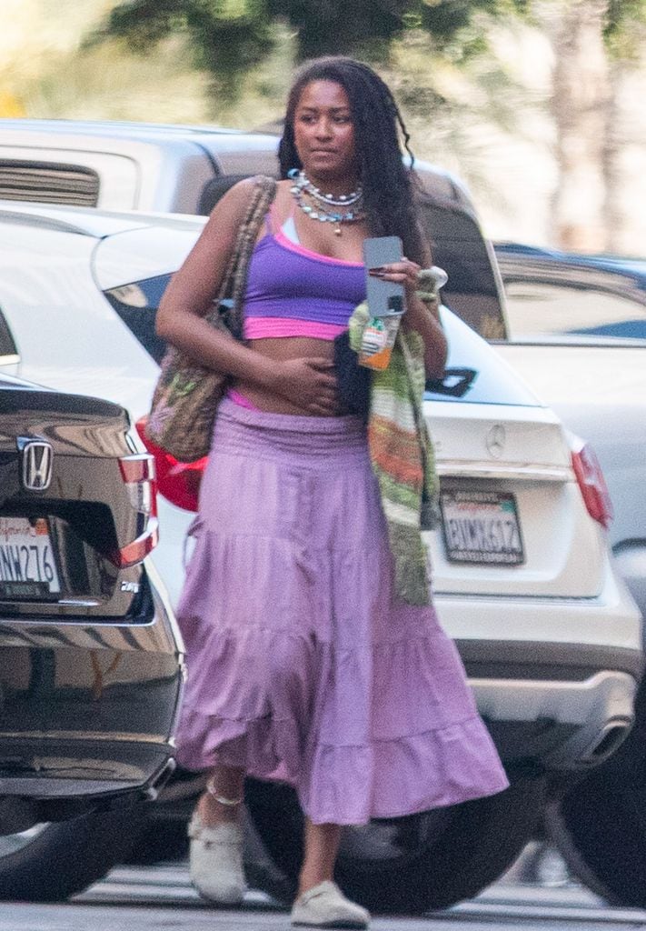 Sasha Obama en Los Angeles