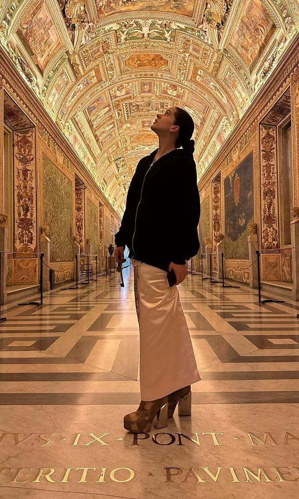 Rosalía en El Vaticano