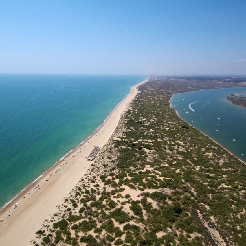 inmensa playa de el rompido huelva