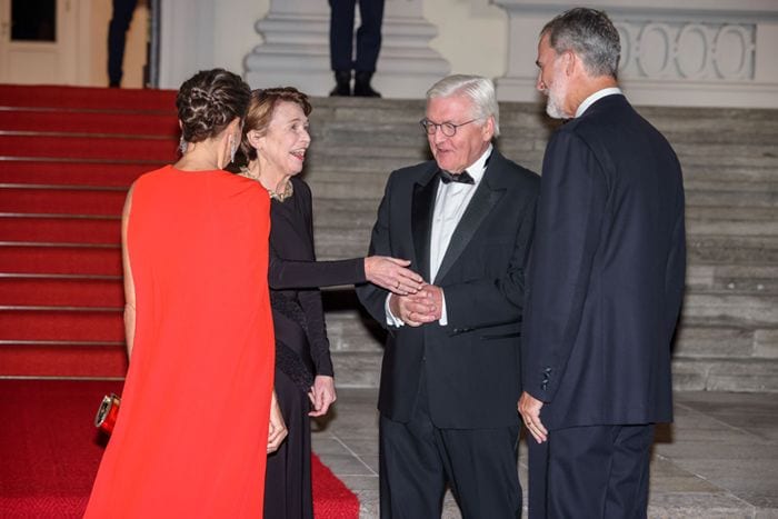 Cena de gala de los Reyes en Alemania