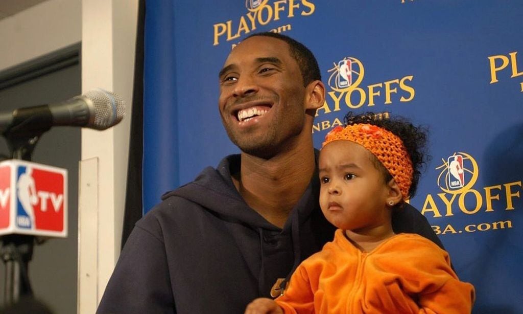 Kobe Bryant y su hija Natalia