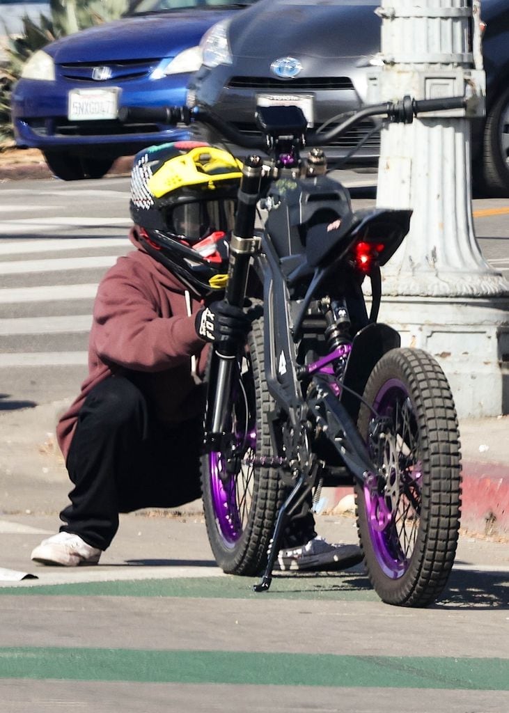 Aparentemente la bicicleta eléctrica de Pax tuvo algunas afectaciones.