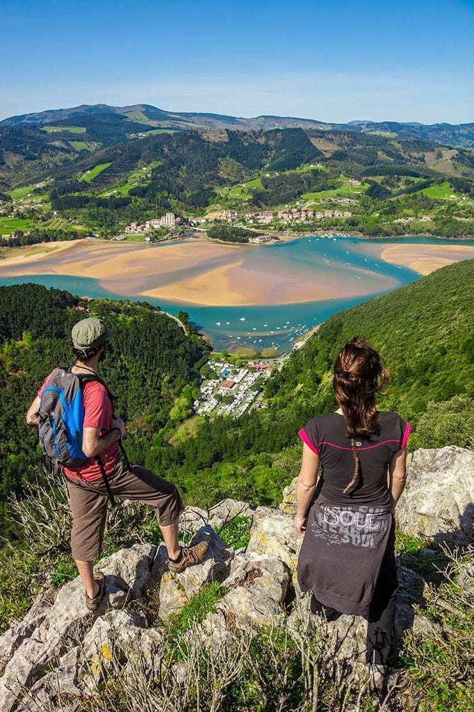 Vistas desde la ermita de San Pedro de Atxarre