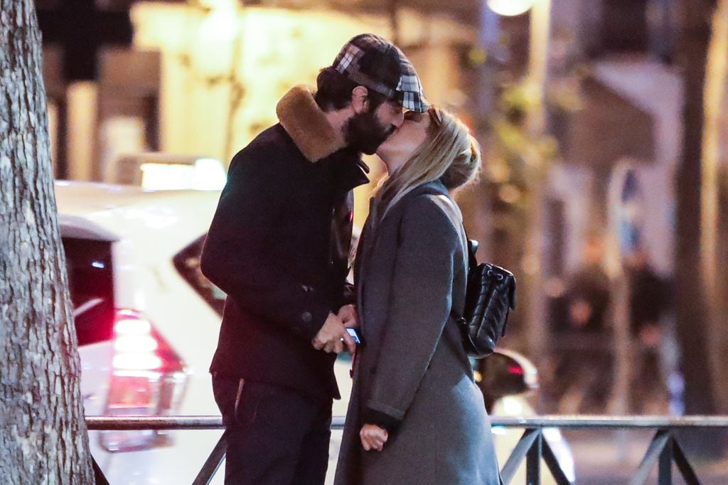 Javier Rey y Blanca Suarez por las calles de Madrid en enero de 2020