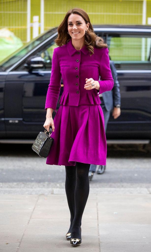 the duchess of cambridge visits the royal opera house