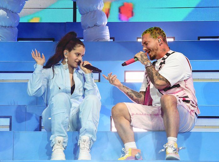 Rosalía y J. Balvin