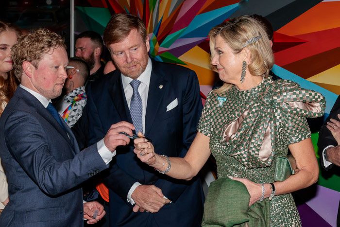 Último acto de los reyes Felipe y Letizia en los Países Bajos