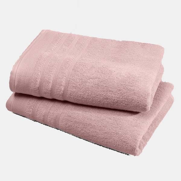 set toallas bano rosas