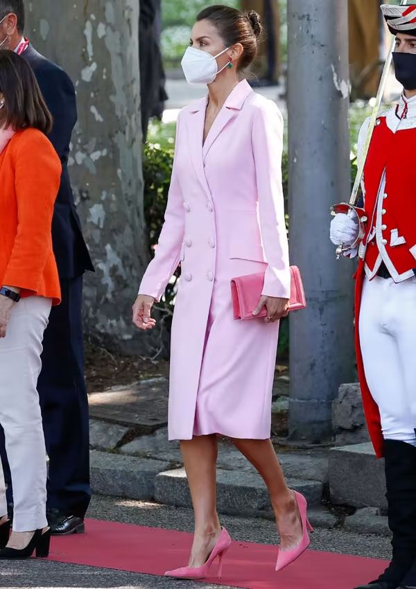 Reina Letizia en el acto del Día de las Fuerzas Armadas 2022