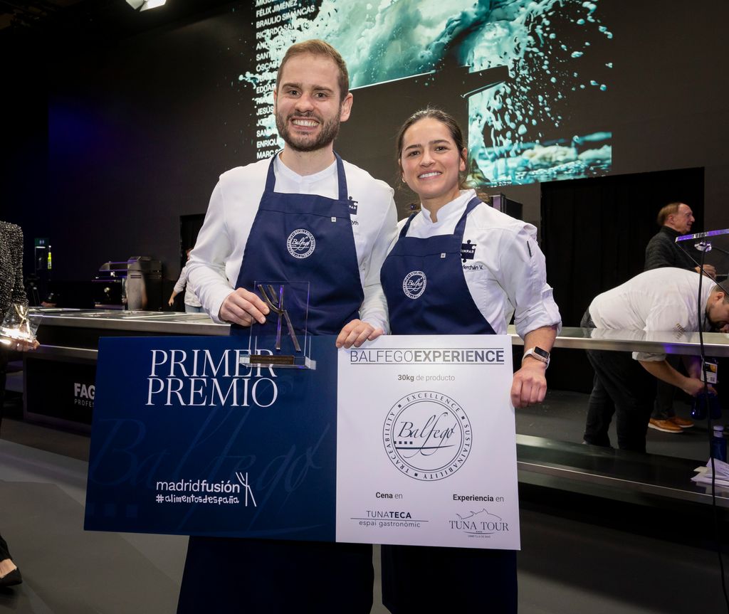 Axel Smyth y Claudia Merchan, premio 'Cocinero Revelación Madrid Fusión 2025'