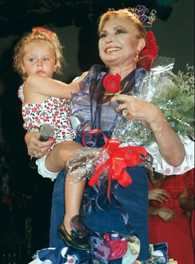 Rocio Flores y su abuela, Rocio Jurado