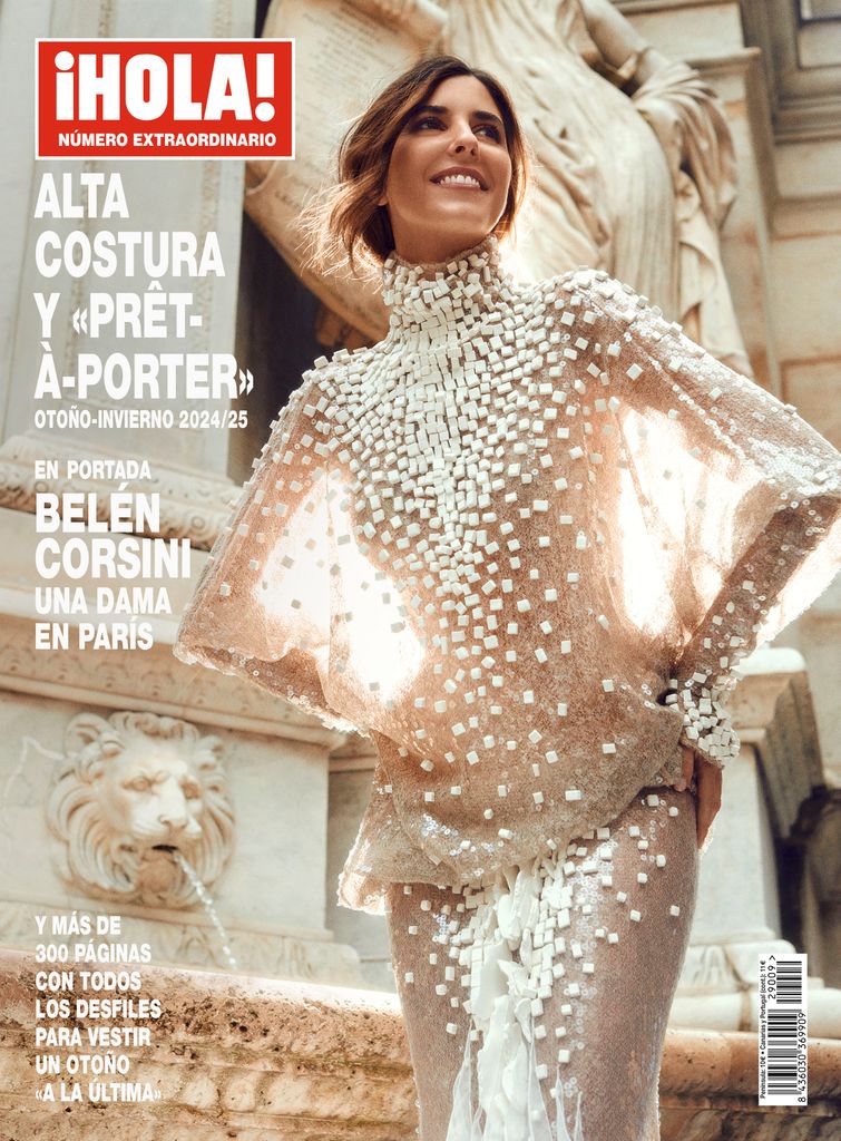 Belén Corsini en la portada del especial de moda