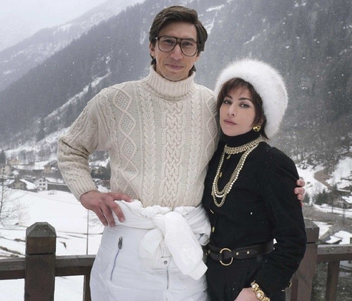 Adam Driver y Lady Gaga en 'House of Gucci'