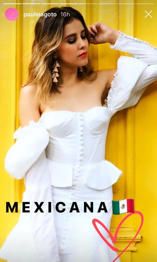 paulina goto feliz de ser mexicana