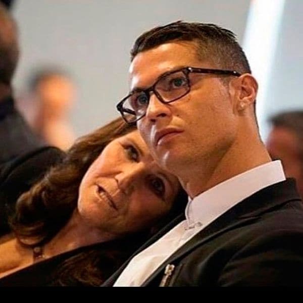 Cristiano Ronaldo y su mamá Dolores Aveiro