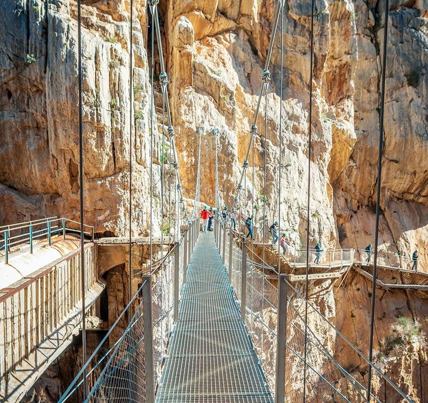 Guía para hacer el Caminito del Rey, Málaga