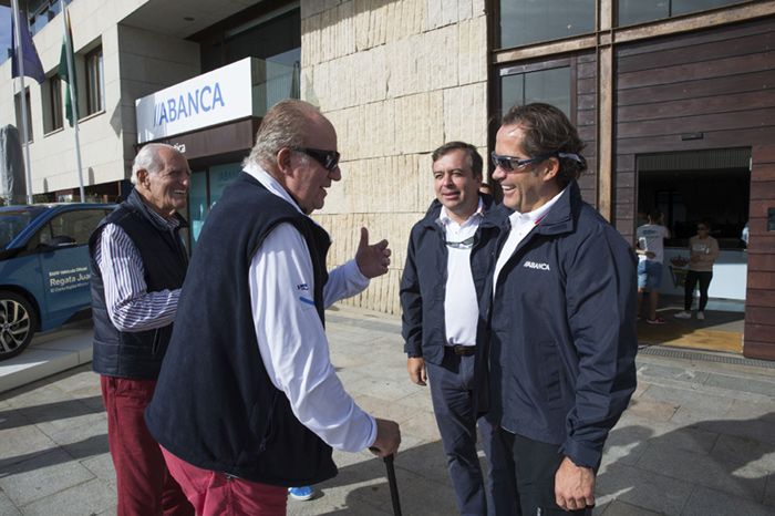 ¿Cuál es el círculo del rey Juan Carlos en Sanxenxo?