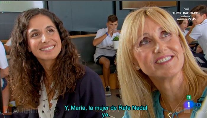 Mery Perelló y su suegra, la madre de Rafa Nadal, Ana María Parera