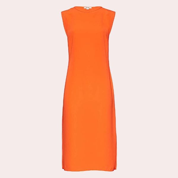 vestido naranja