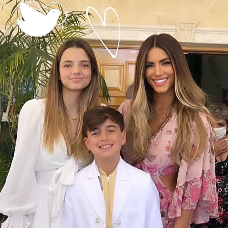 Gaby Espino y sus hijos