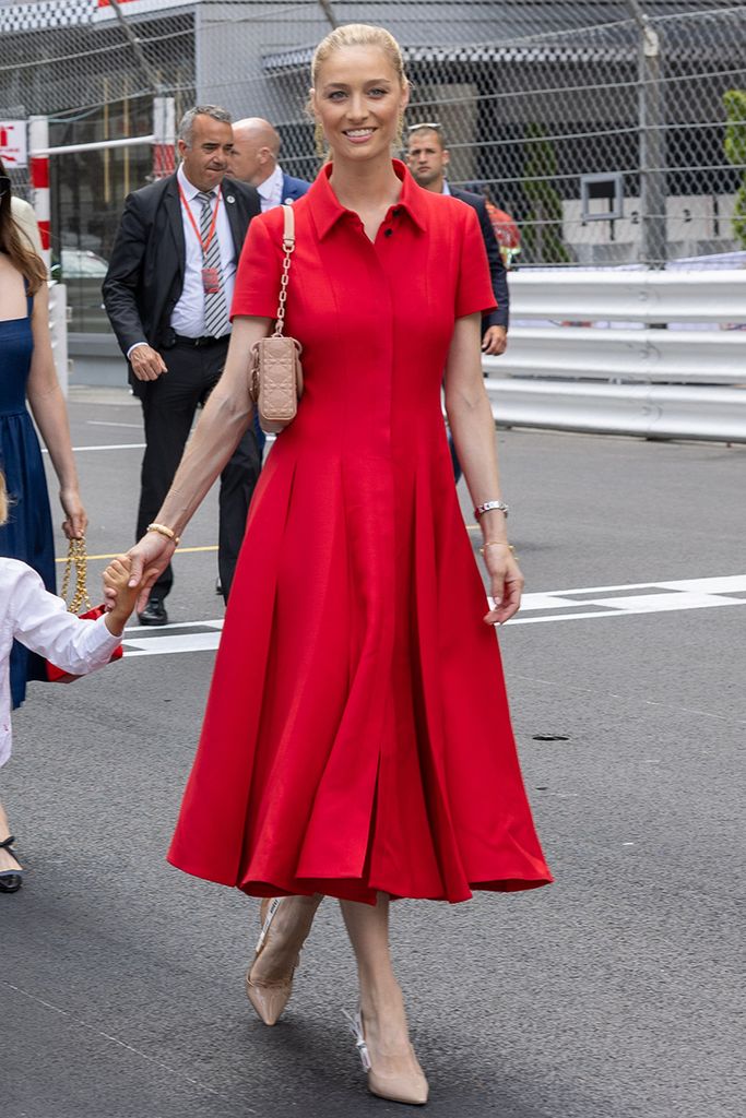 Beatrice Borromeo durante el Gran Premio de F1 de Mónaco en el Circuito de Mónaco el 29 de mayo de 2022 en Monte-Carlo, Mónaco.