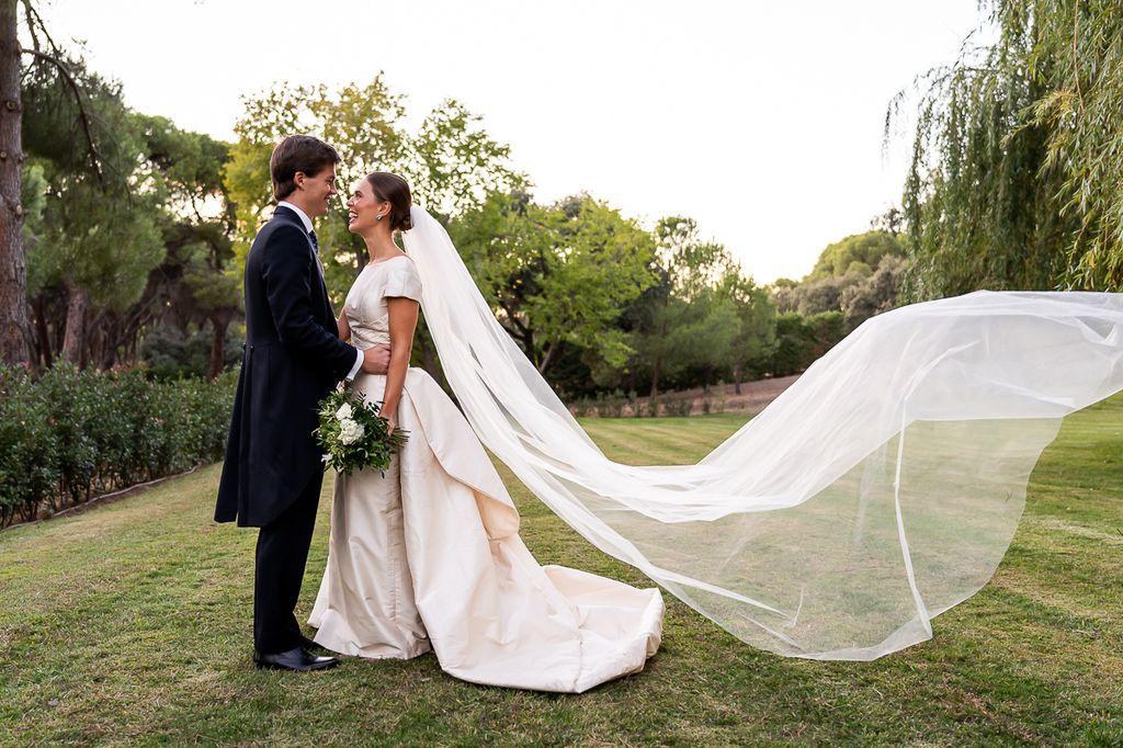 Vestido de novia reciclado Basaldua