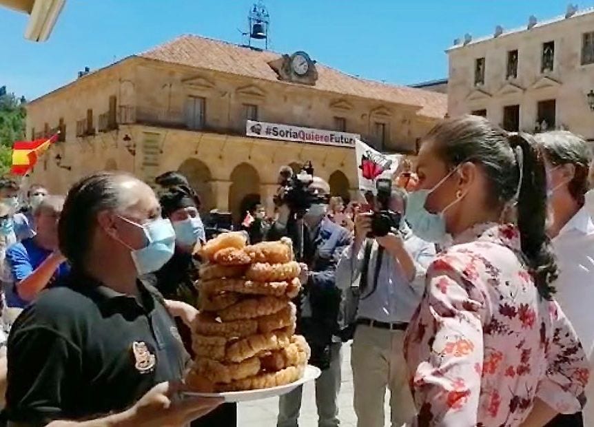 La anécdota de la reina Letizia con los torreznos de Soria