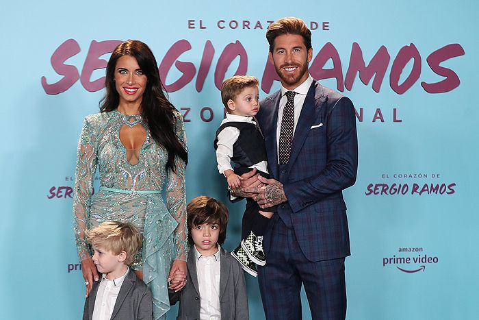 Sergio Ramos y su familia presentan el documental del jugador