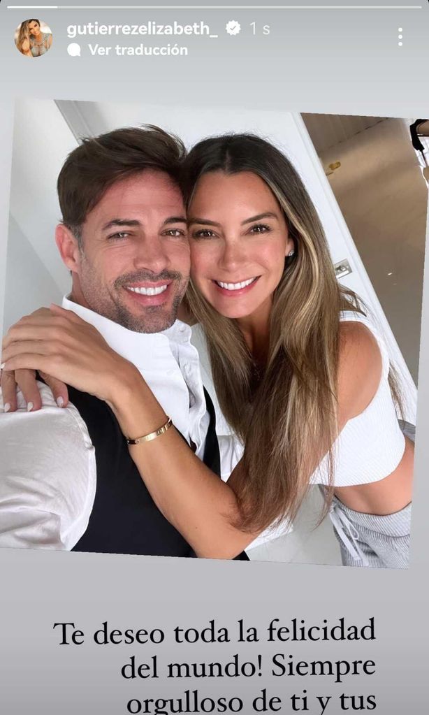 Elizabeth Gutiérrez y William Levy