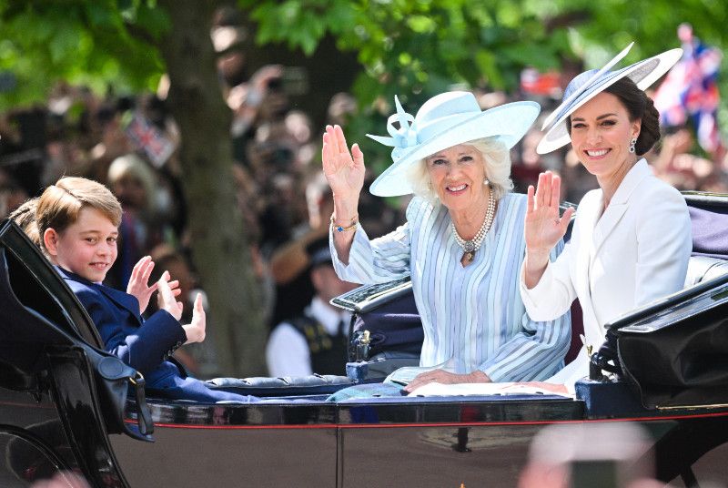 Kate Middleton, Camilla y el príncipe George