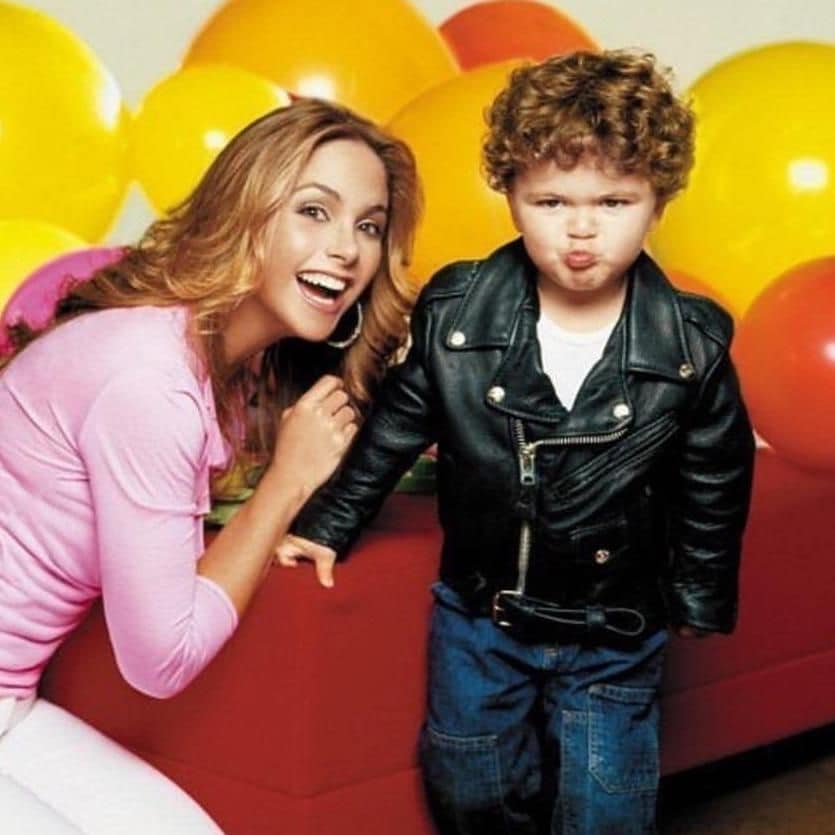 Lucero y su hijo