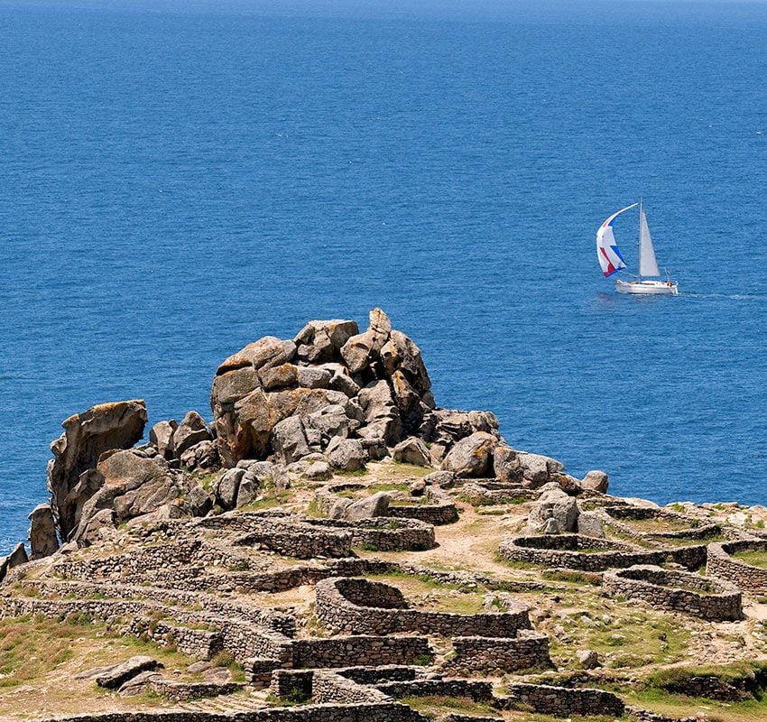 Castro de Baroña, A Coruña, Galicia