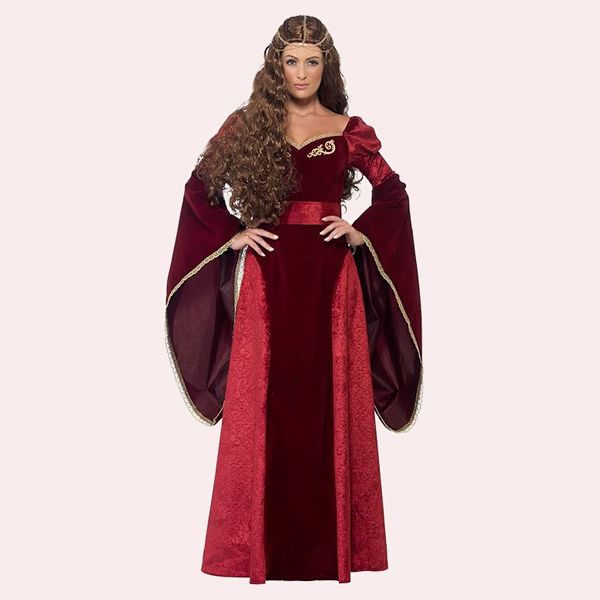 Smiffys Adult Women's Medieval Queen