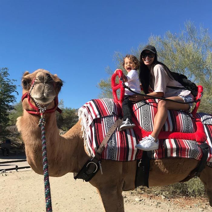 Naya Rivera y su hijo Josey