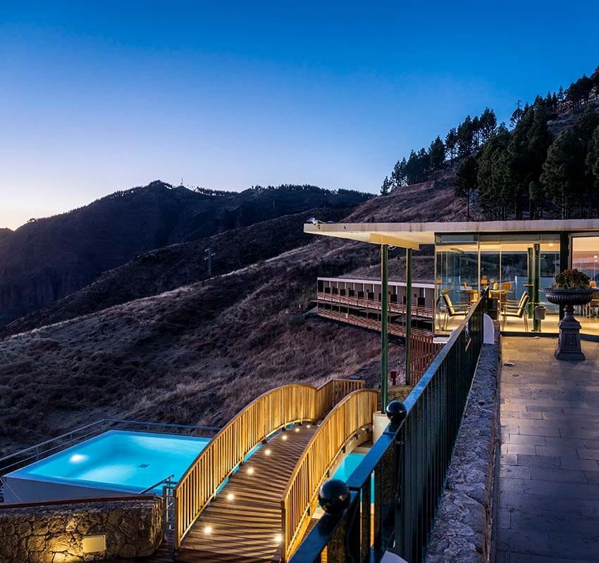 Piscina del Parador de Cruz de Tejeda, Gran Canaria