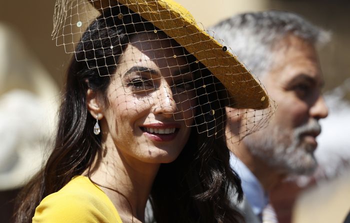 George y Amal Clooney