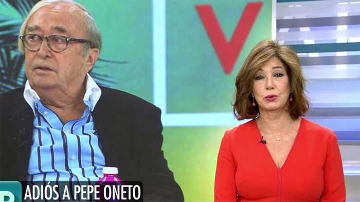 Ana Rosa se despide de Pepe Oneto