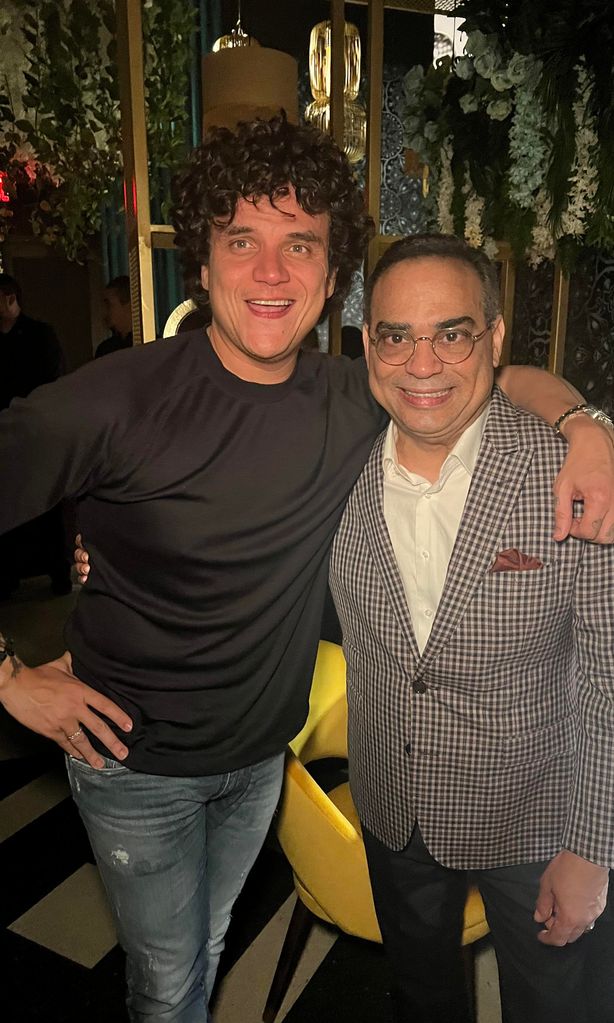 Silvestre Dangond y Gilberto Santa Rosa