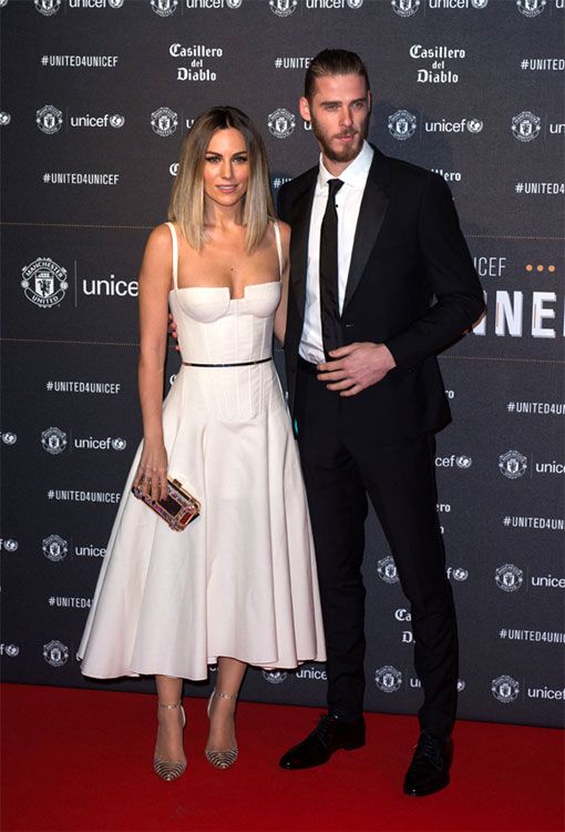 Edurne y David de Gea