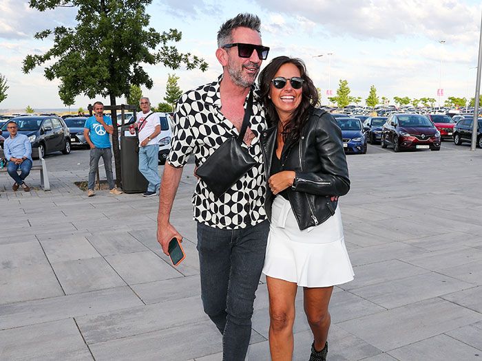 Imagen de David Valdeperas y Carmen Alcayde en el concierto de los Rolling Stones 