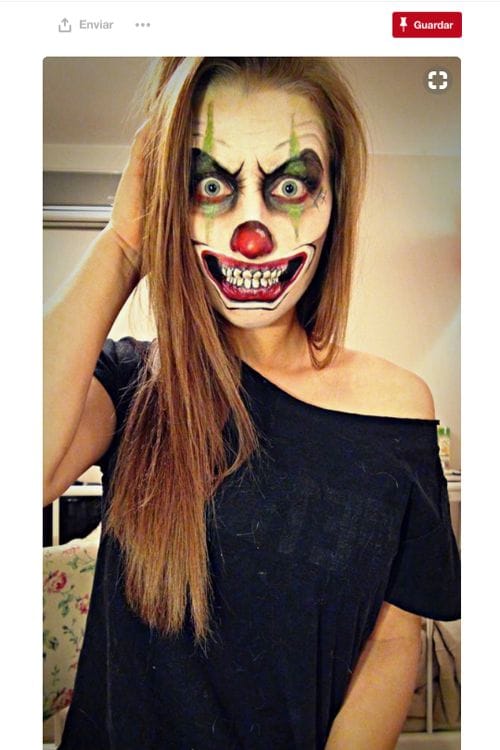 payaso terrorífico