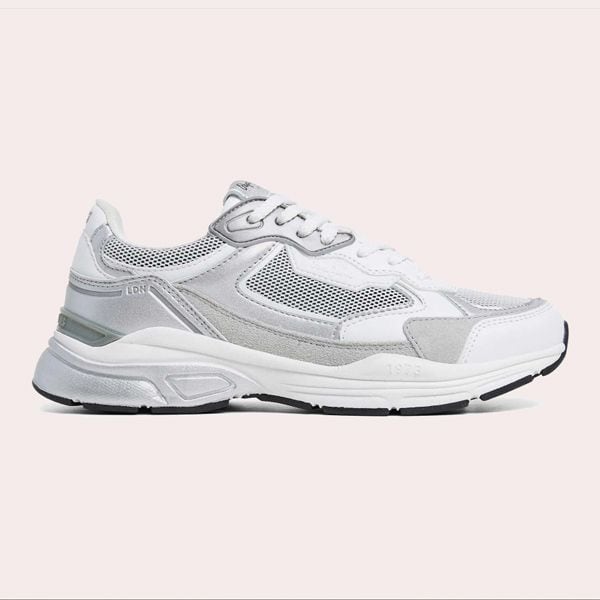 Zapatillas Pepe Jeans Dave Shine blanco gris mujer