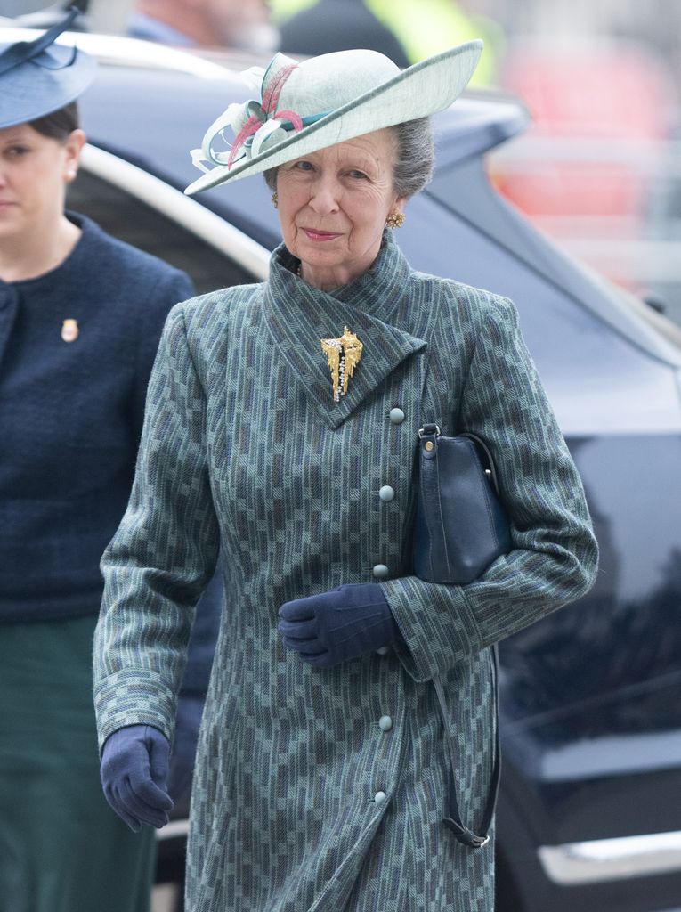 Princess Ana looked radiant green to attend Commonwealth Day