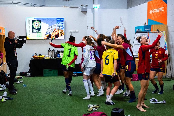 Fiesta por todo lo alto de nuestras jugadoras