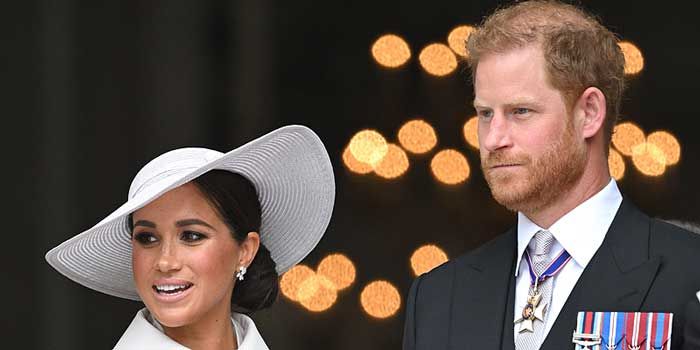 Meghan Markle y el príncipe Harry en los actos del Jubileo 