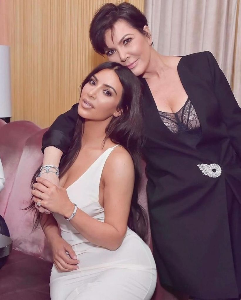 Kris Jenner y Kim Kardashian